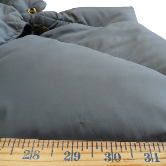 😃L.L. Bean Men's Size Extra Large Charcoal Goose Puffer Vest - Picture 3 of 9